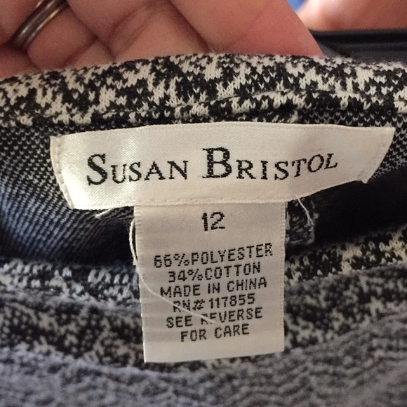 Susan Bristol polyester cotton blend with stretch - Picture 3 of 4